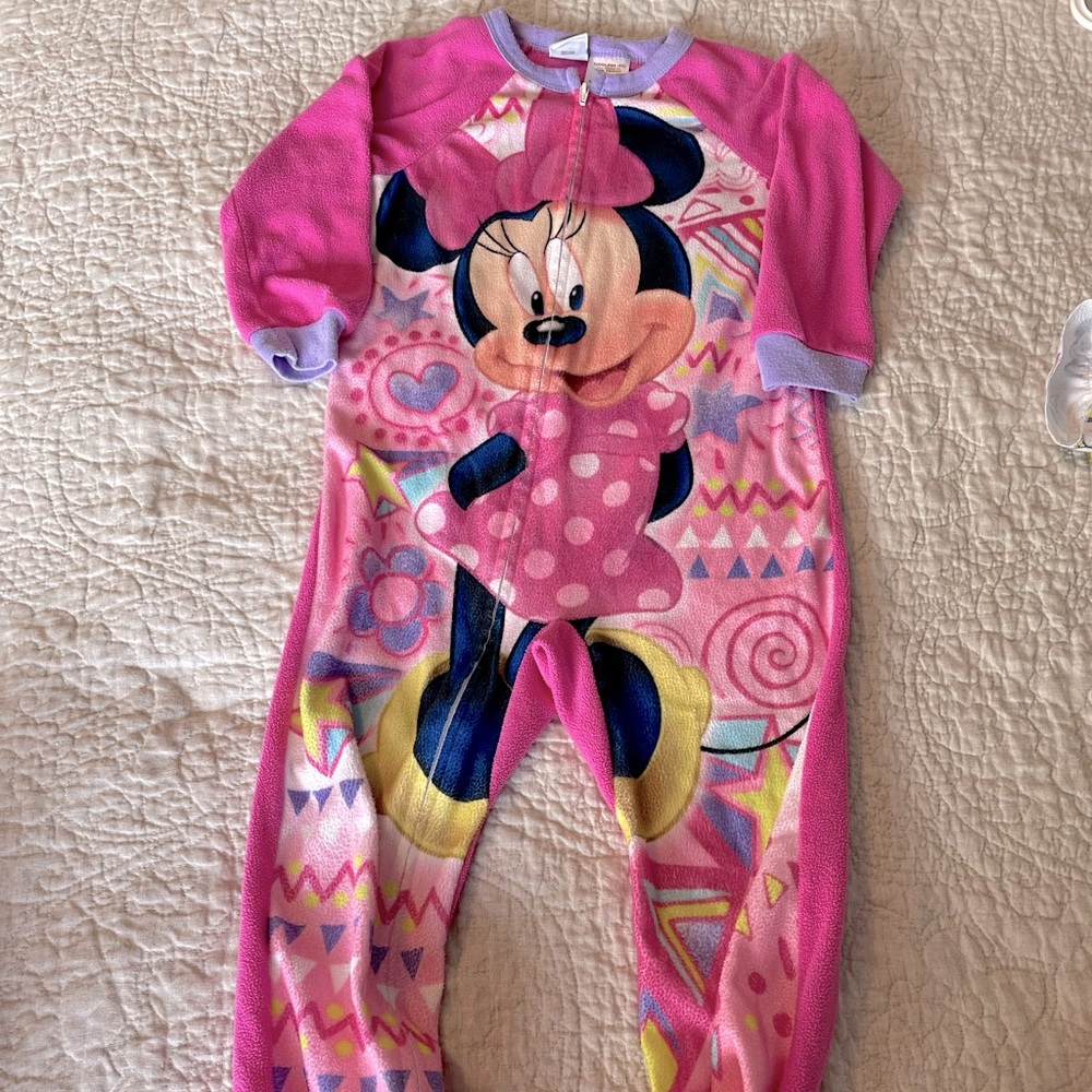 Disney Minnie Mouse Footie Pajamas